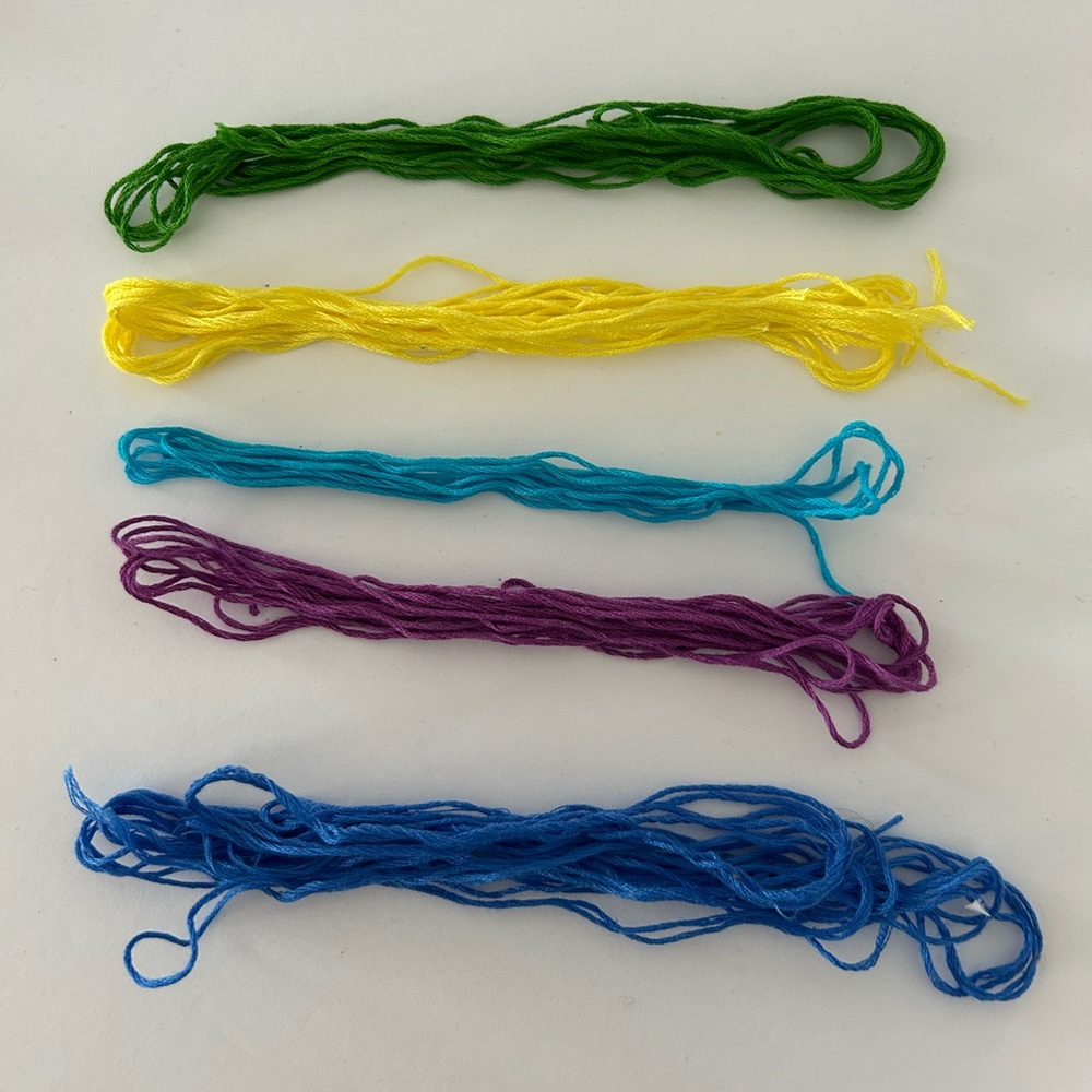 🦋 5/$25 - Assorted Janlynn Multicolor Embroidery Floss Bundle - Picture 7 of 10